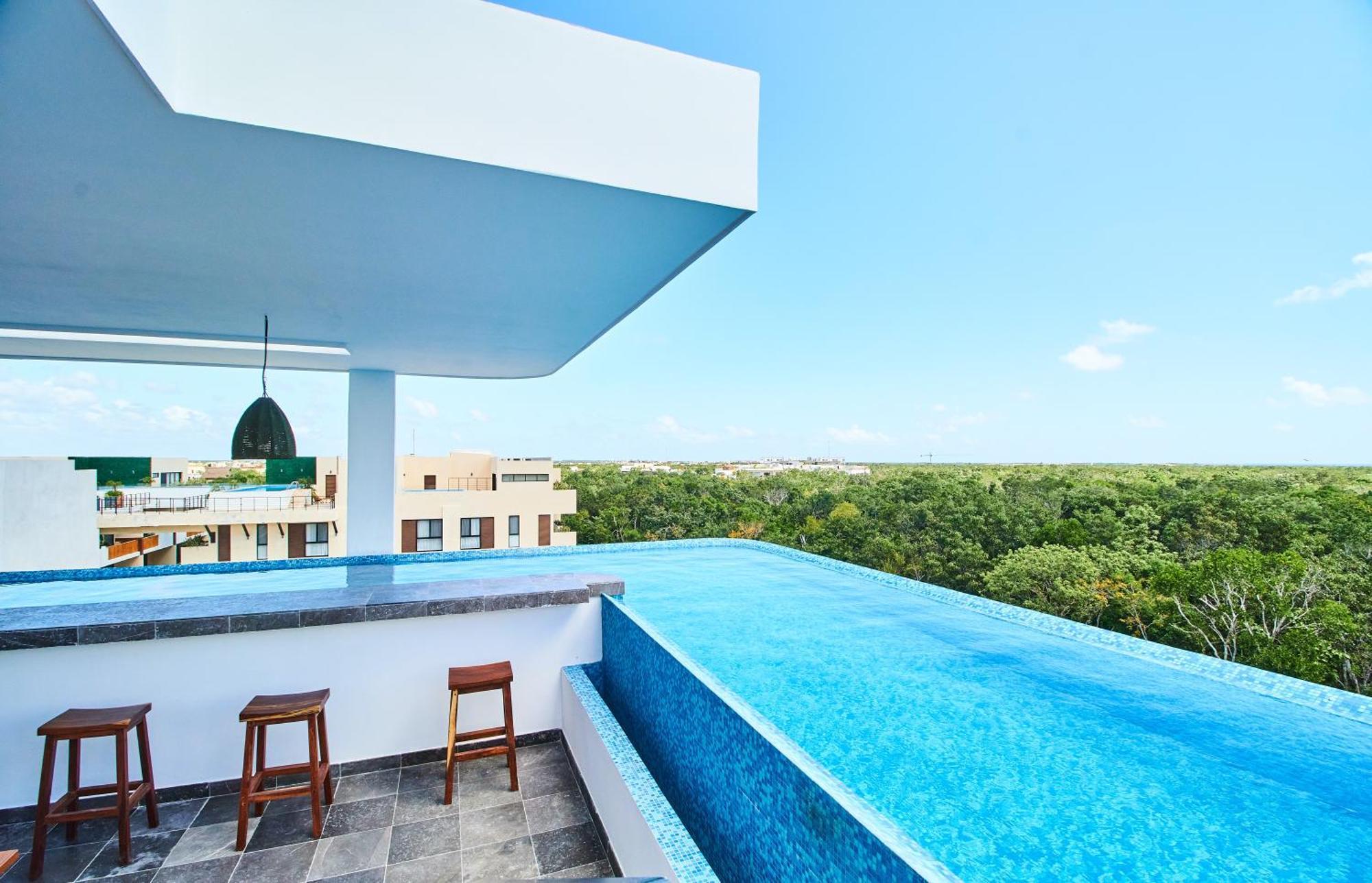 Luxury Penthouse With Private Pool In Aldea Zama Lejlighed Tulum Eksteriør billede